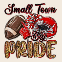 Small Town Big Pride Red Zipper Hoodie | Teevron
