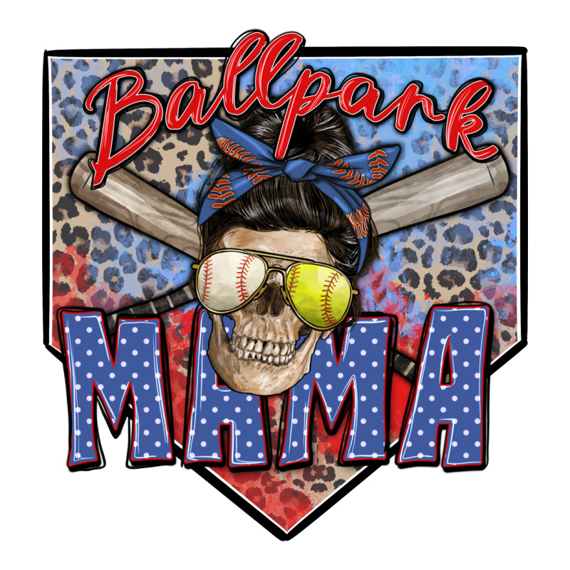 Ballpark Mama Ladies Tee by Zillion Design Studio | Teevron