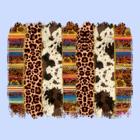 Serape Sunflower Cowhide Leopard Brushstroke Urban Heavy Tee | Teevron