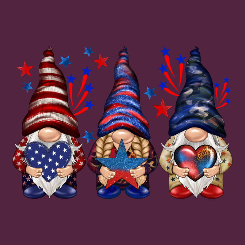 4th Of July Gnomies With Stars Urban Hoodie by HowdyJamesFarm | Teevron