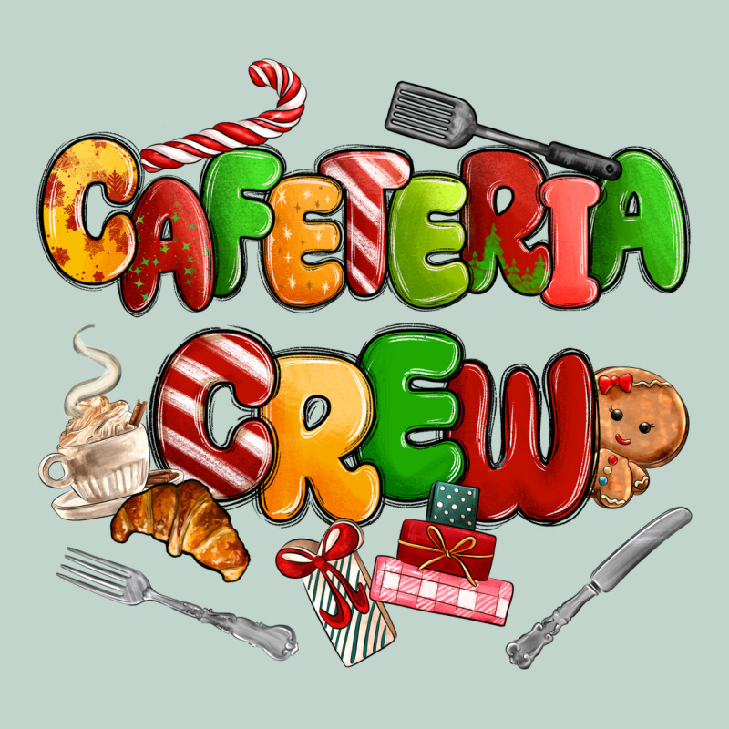 Christmas Cafeteria Crew Zipper Hoodie by MaliasSmallBusiness | Teevron