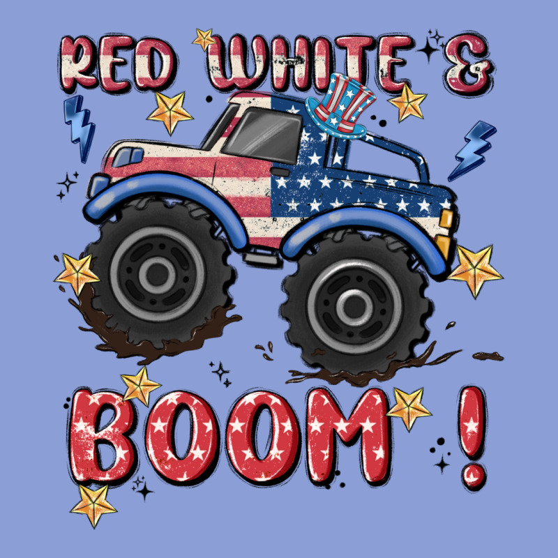 4th Of July Png, Monster Truck Long Sleeve Tee by MaliasSmallBusiness | Teevron