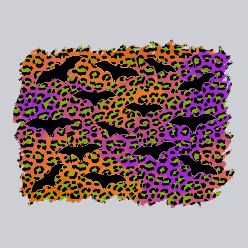 Halloween Leopard Bat Background Heavyweight Sweatshirt by AdoDesignShop | Teevron