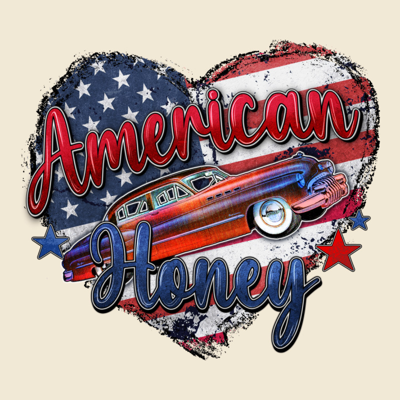 American Honey Ladies Tee by Zillion Design Studio | Teevron
