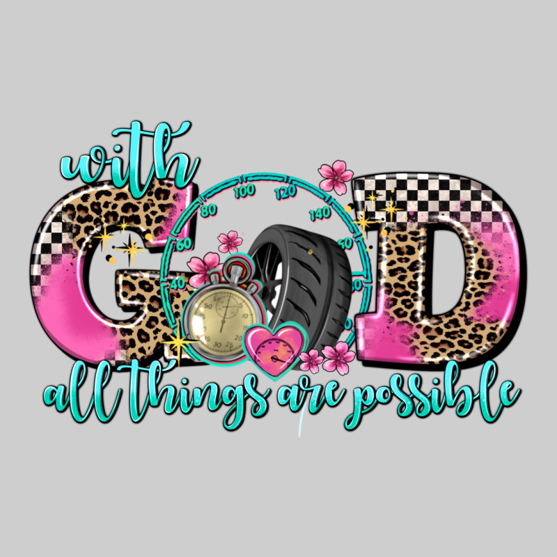 With God All Things Are Possible Race Premium Tee by AdoDesignShop | Teevron