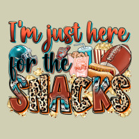 I'm Just Here For The Snacks American Football Heavy Core Tee | Teevron