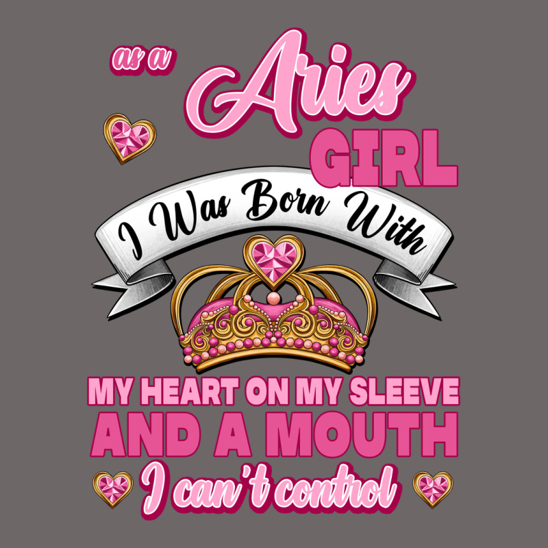 As A Aries Girl I Was Born With My Heart On My Sleeve And A Mouth Classic Tee by Jasminsmagicworld | Teevron