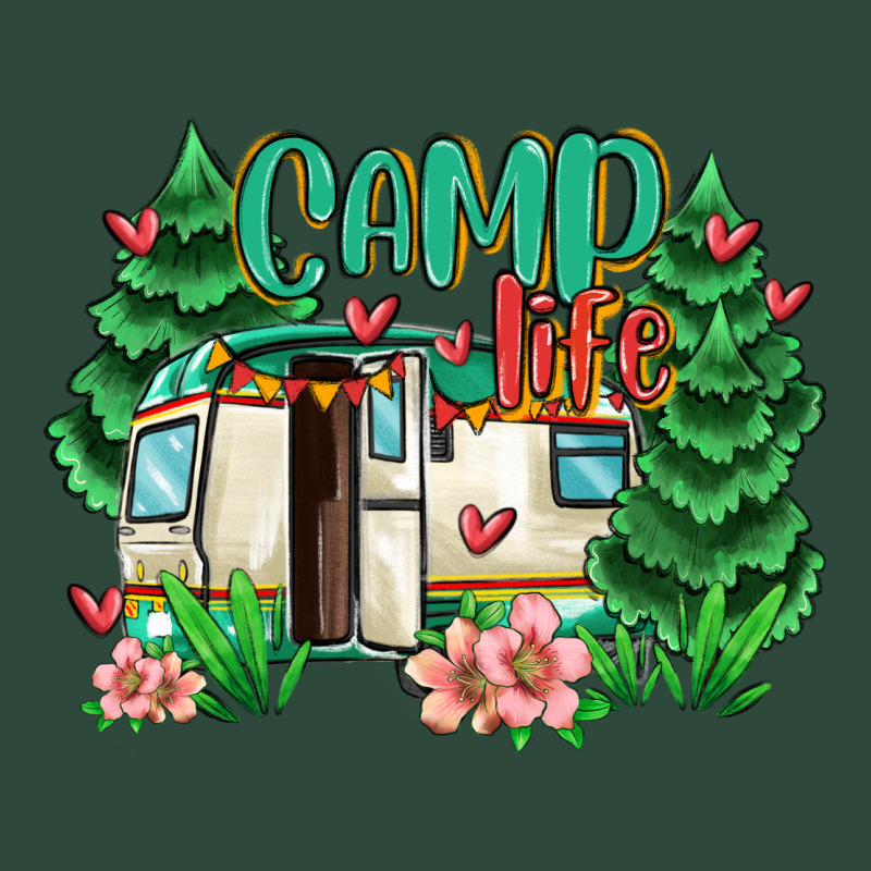 Camp Life Zipper Hoodie by MaliasSmallBusiness | Teevron