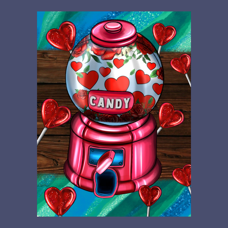 Candy Machine  With Heart Candies  Air Vintage Tee by AdoDesignShop | Teevron