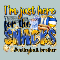 I'm Just Here For The Snacks #volleyball Brother Heavy Core Tee | Teevron