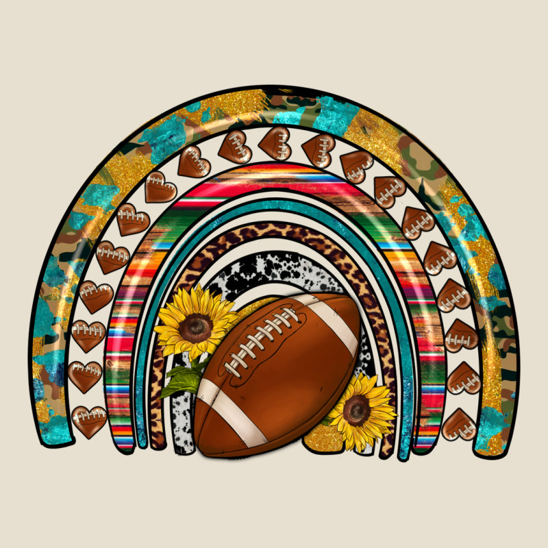 Football Rainbow Urban Heavy Tee by Artiststas | Teevron