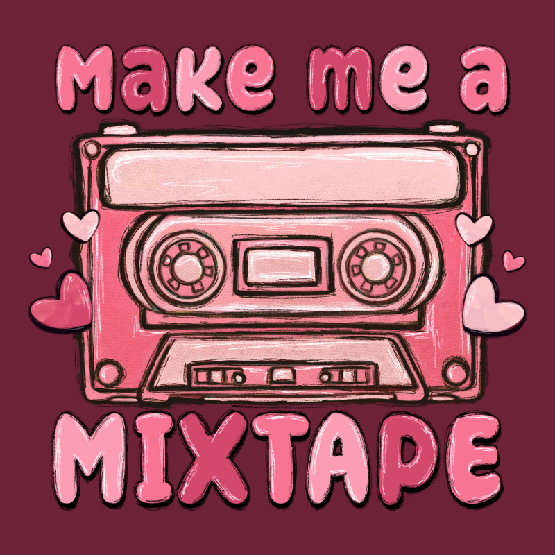 Make Me A Mixtape Long Sleeve Tee by MaliasSmallBusiness | Teevron