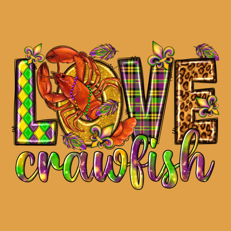 Mardi Gras Love Crawfish Premium Hoodie by NancyCooperArtShop | Teevron