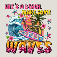Lifes A Beach Make Some Waves Heavy Core Tee | Teevron