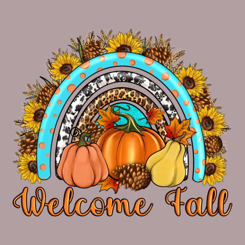 Welcome Fall Rainbow Vintage Hoodie by Artiststas | Teevron