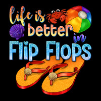 Life Is Better In Flip Flops Heavy Core Tee | Teevron