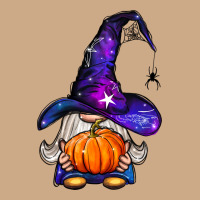 Witch Gnome With Pumpkin Vintage Hoodie | Teevron