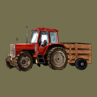 Farm Tractor Vintage Hoodie | Teevron
