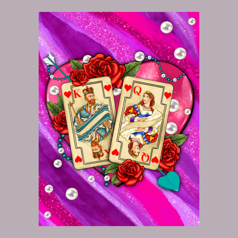 Playing Cards With Pearls And Glitter Air Vintage Tee by AdoDesignShop | Teevron