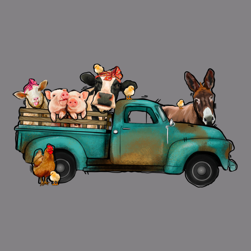 Farm Animals Truck Heavyweight Hoodie by Bettercallsaul | Teevron