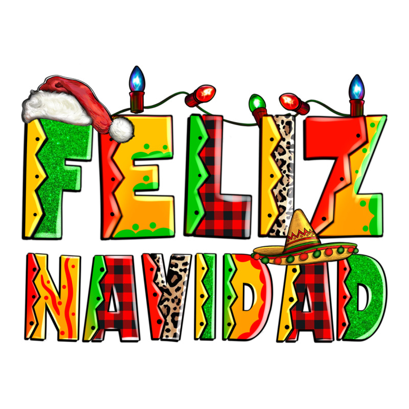 Feliz Navidad Premium Tee by Zillion Design Studio | Teevron