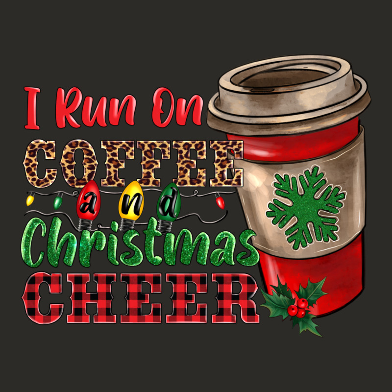 I Run On Coffee And Christmas Cheer Heavy Core Tee by RanaPortraitStore | Teevron