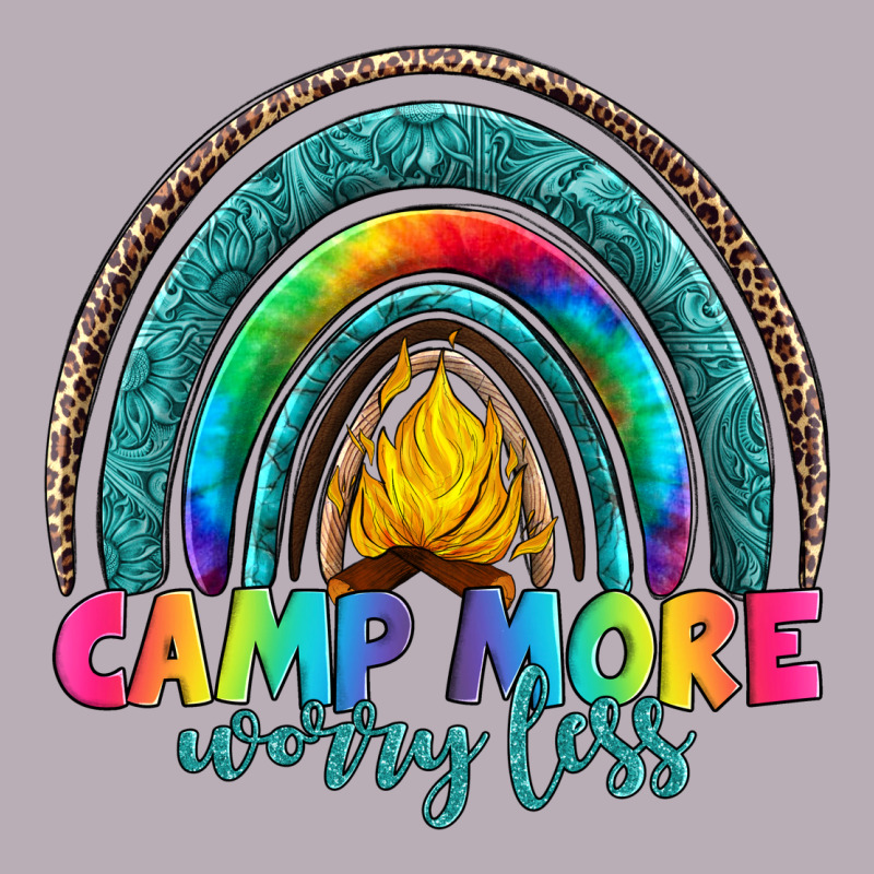 Camp More Worry Less Vintage Tee by Artiststas | Teevron