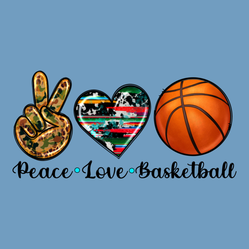Peace Love Basketball Urban Heavy Tee by Artiststas | Teevron