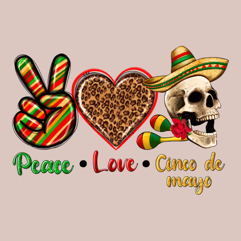 Peace Love Cinco De Mayo Premium Hoodie by texasbilliewilder | Teevron