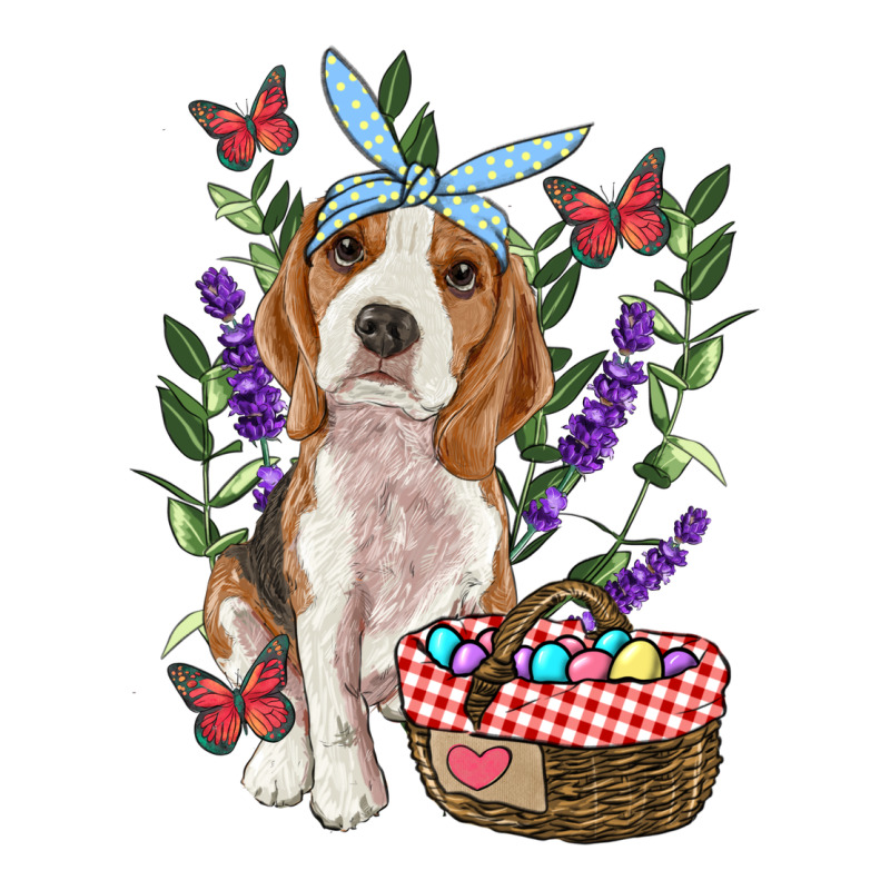 Easter Beagle Ladies Tee by RanaPortraitStore | Teevron