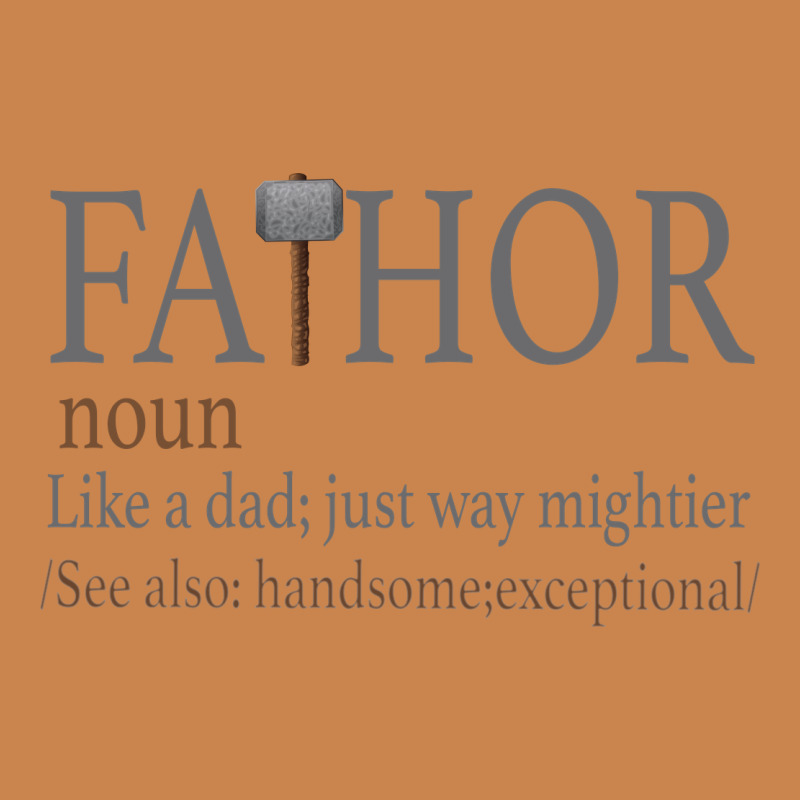 Fa-thor Like Dad Just Way Mightier Heavyweight Hoodie by Bettercallsaul | Teevron