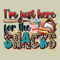 I'm Just Here For The Snacks Heavy Core Tee | Teevron