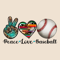 Peace Love Baseball Urban Heavy Tee | Teevron