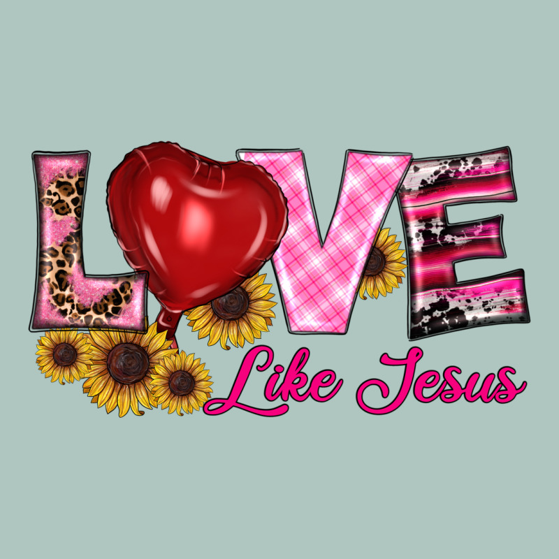 Valentine's Day Love Like Jesus Premium Sweatshirt by RanaPortraitStore | Teevron