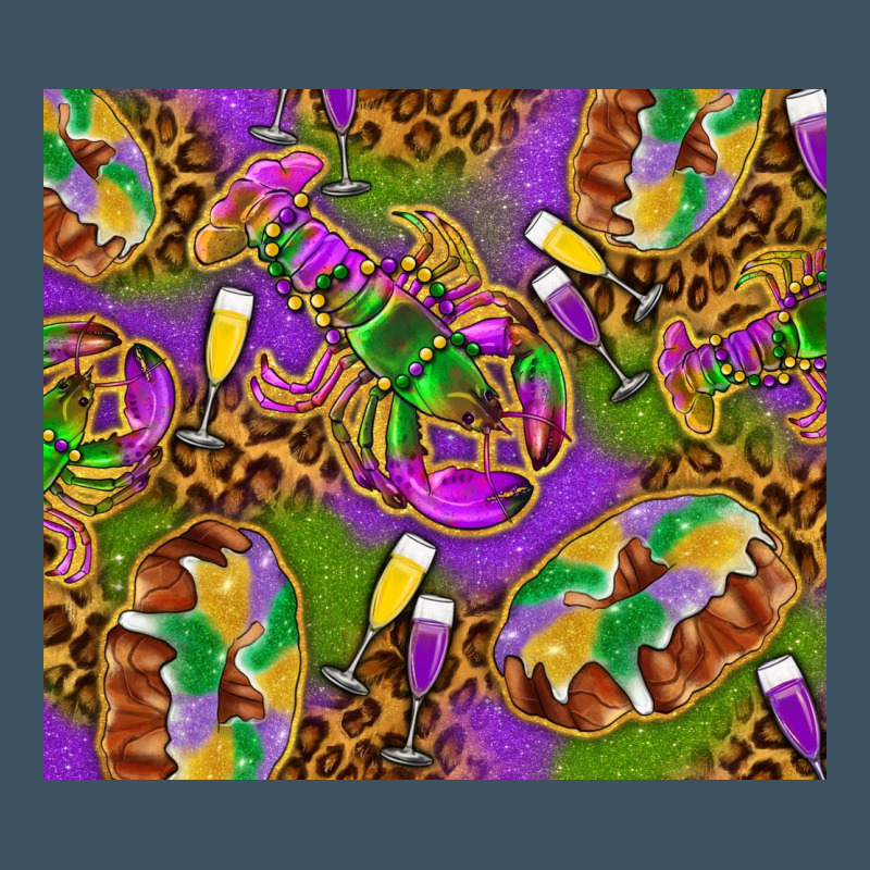 Mardi Gras With Crabs Tumbler Urban Hoodie by HowdyJamesFarm | Teevron