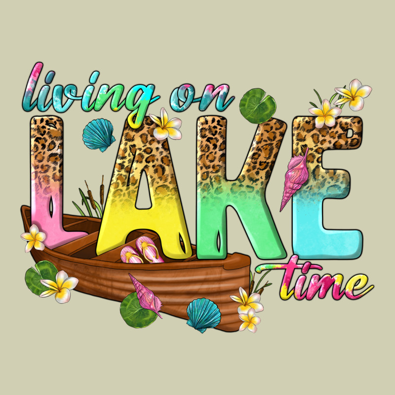 Living On Lake Time Heavy Core Tee by texasbilliewilder | Teevron