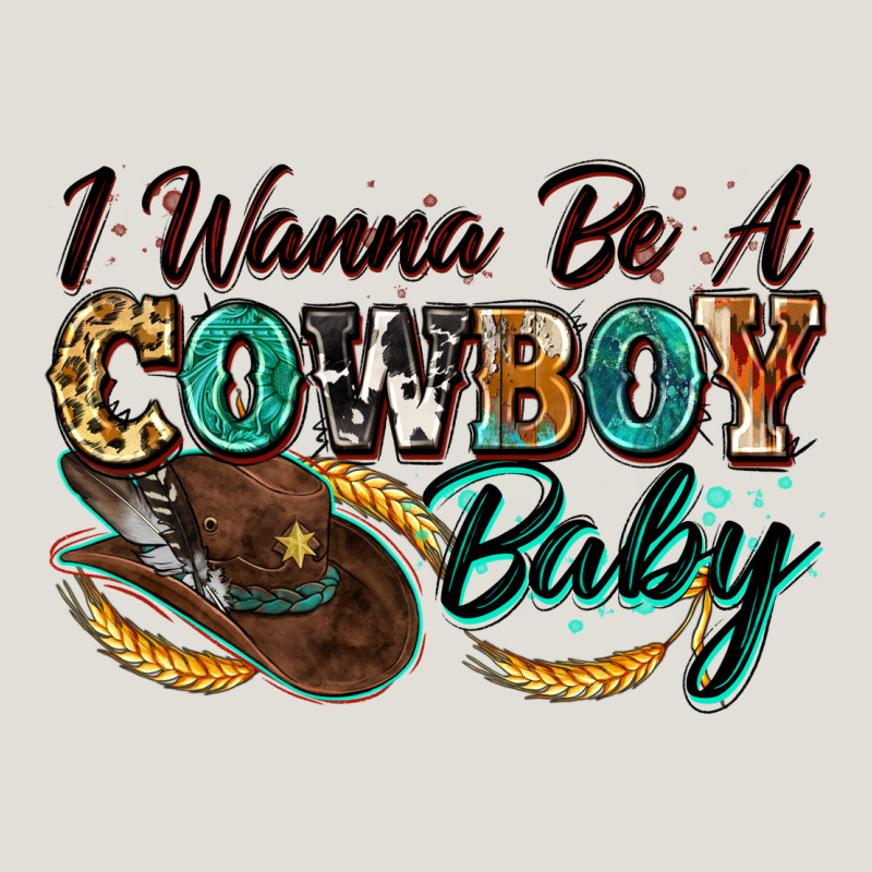 I Wanna Be A Cowboy Baby Heavy Core Tee by Zillion Design Studio | Teevron