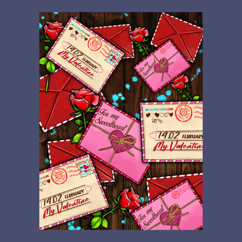 Love Letters With Roses  Air Vintage Tee by AdoDesignShop | Teevron