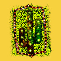 Cactus Leopard Frame Premium Sweatshirt | Teevron