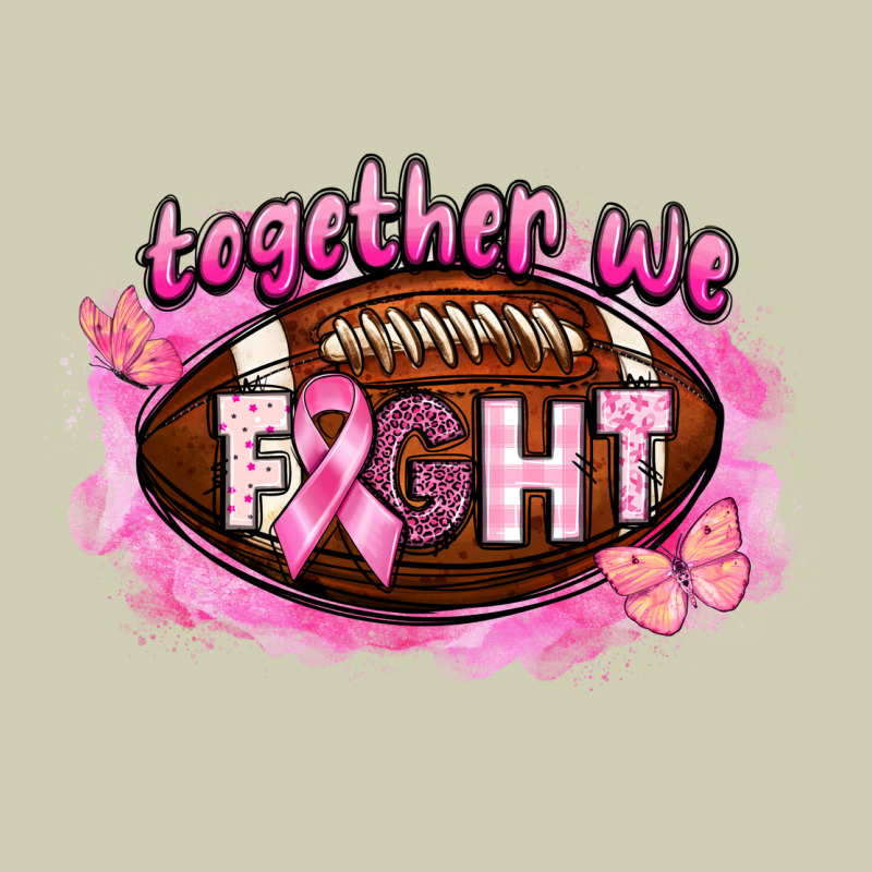 Together We Fight Football Heavy Core Tee by BarkalooDesign | Teevron