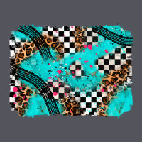 Race Day Turquoise Background Vintage Hoodie | Teevron