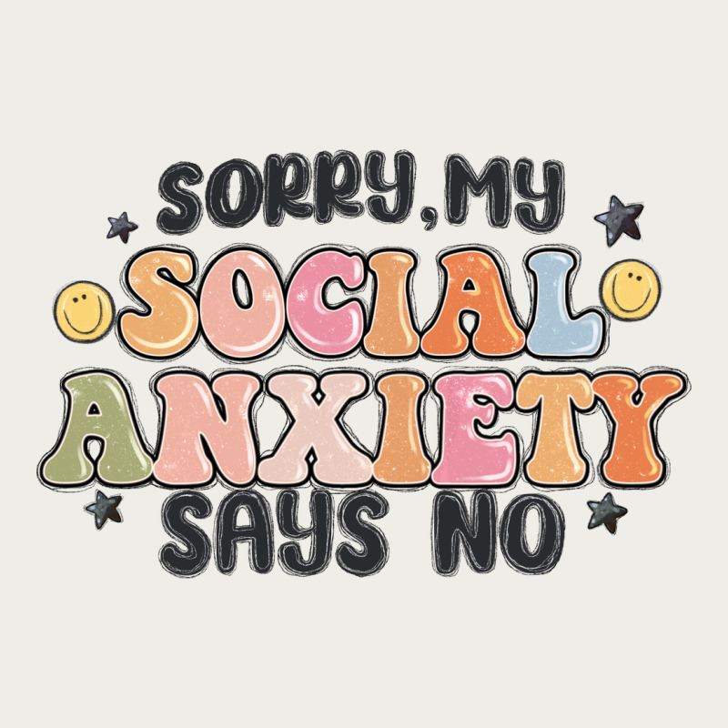 Sorry My Social Anxiety Says No Zipper Hoodie by MaliasSmallBusiness | Teevron