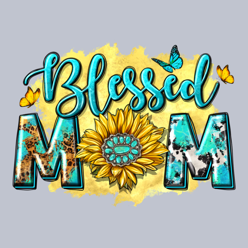 Blessed Mom With Sunflowers Premium Hoodie by texasbilliewilder | Teevron