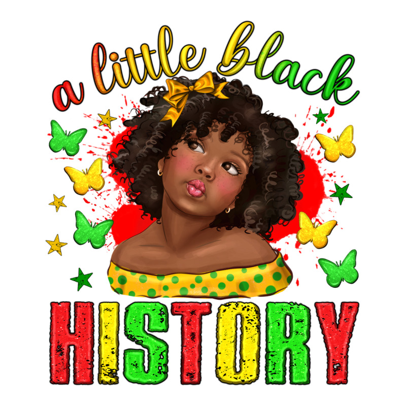 A Little Black History With Girl Juneteenth Ladies Tee by texasbilliewilder | Teevron