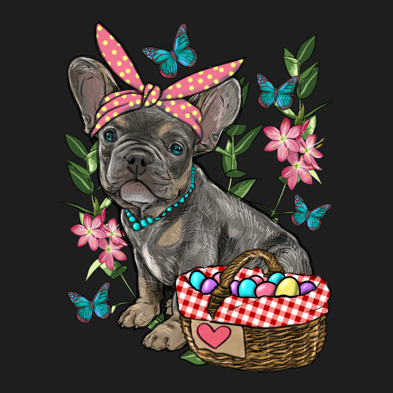 Easter French Bulldog Heavyweight Hoodie by RanaPortraitStore | Teevron