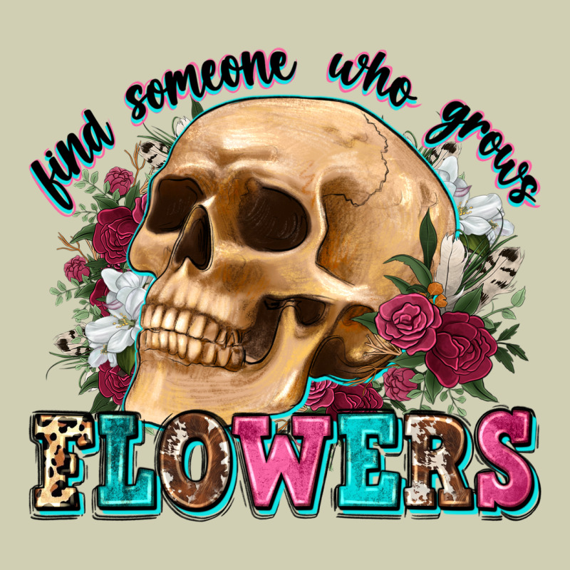 Find Someone Who Grows Flowers Heavy Core Tee by Zillion Design Studio | Teevron