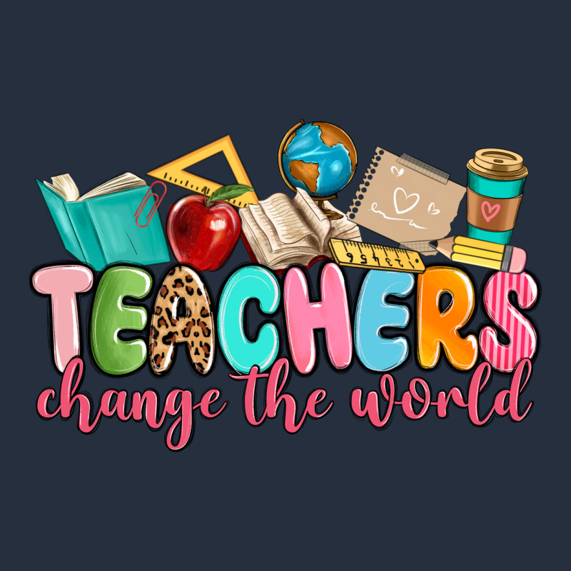 Teacher Change The World Zipper Hoodie by MaliasSmallBusiness | Teevron
