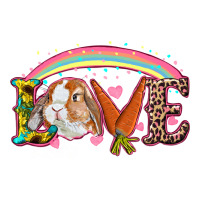 Easter Bunny Love With Rainbow | Teevron