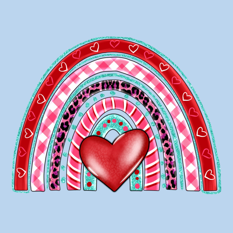 Valentine's Day Rainbow Classic Tee by BarkalooDesign | Teevron