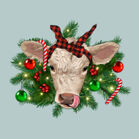 Christmas Charolais Calf Heavy Core Tee | Teevron